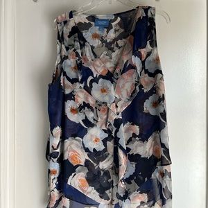 SimplyVera Wang sleeveless blouse size XL
